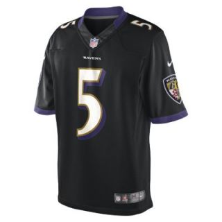 NFL Baltimore Ravens (Joe Flacco) Mens Football Alternate Limited Jersey   Blac