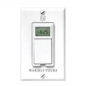 Warmly Yours T1033A Floor Heating Timer Programmable