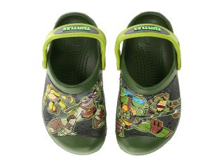 Crocs Kids TMNT Clog Boys Shoes (Green)