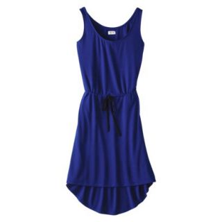 Mossimo Supply Co. Juniors Tie Waist Dress   Royal XS(1)