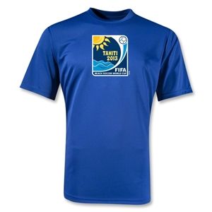 FIFA Beach World Cup 2013 Performance Emblem T Shirt (Royal)