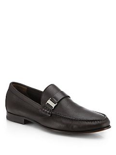 Bally Leather Loafers   Brown