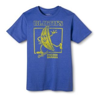 Mens Graphic Tee Vintage Bluth   Royal Blue XL