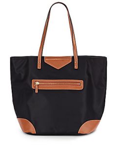 Belinda Nylon Shoulder Bag   Black