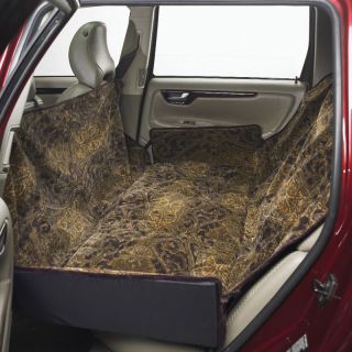 Bowsers Microvelvet Hammock Dog Car Seat Cover Multicolor   11366