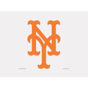 New York Mets Wincraft 4x4 Die Cut Decal Color