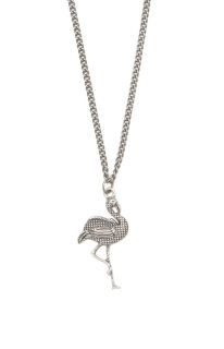 Womens Afends Jewelry   Afends Pink Flamingo Necklace
