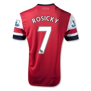 Nike Arsenal 12/14 ROSICKY Home Soccer Jersey