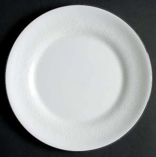 Wedgwood Silver Ermine (R4452, Contour Shape) Salad Plate, Fine China Dinnerware