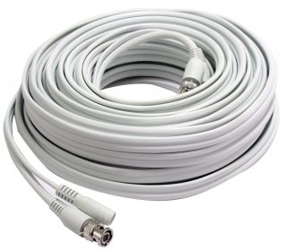 First Alert BNC50 BNC to BNC Cable White, 50 Ft.