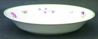 Tiffany Tiffany Garden Coupe Cereal Bowl, Fine China Dinnerware   Mixed Flowers,