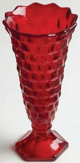 Fostoria American Ruby (Stem #2056) Flared Bud Vase   Stem #2056, Ruby