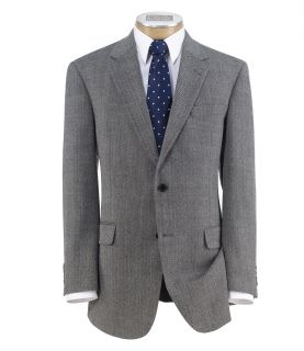 Executive 2 Button Fleece Rich Sportcoat  Extended Sizes JoS. A. Bank