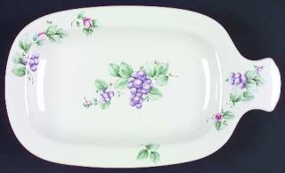 Pfaltzgraff Grapevine Party Plate, Fine China Dinnerware   Stoneware,Purple Grap