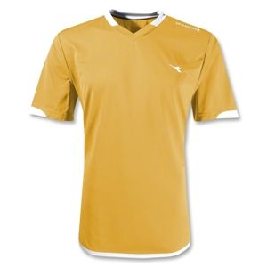 Diadora Uffizi Soccer Jersey (Yellow)