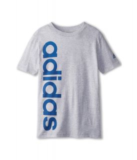 adidas Kids Adi Lineer Boys T Shirt (Gray)