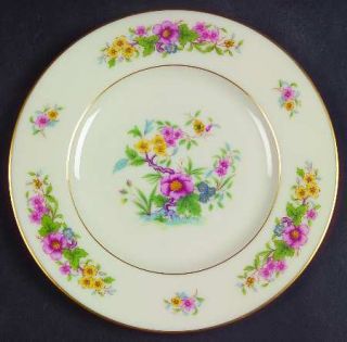 Lenox China Avon Bread & Butter Plate, Fine China Dinnerware   Multicolor Floral