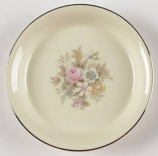 Celebrity Elizabeth Coaster, Fine China Dinnerware   Pink & Blue Flowers