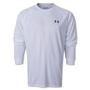 Under Armour Tech LS T Shirt (White)