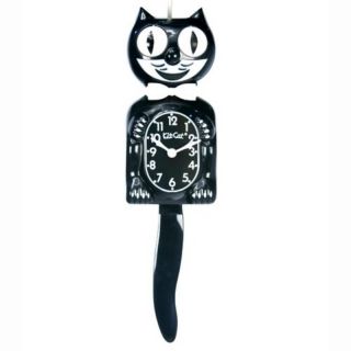 Classic Black Kit Cat Wall Clock   4W x 15.5H in.   BC 1