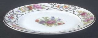Rosenthal   Continental Dresden, The Salad Plate, Fine China Dinnerware   Multic