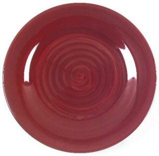 Gibson Designs Sangria Shades Claret (Red) Dinner Plate, Fine China Dinnerware  