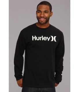 Hurley One Only Classic L/S Shirt Mens Long Sleeve Pullover (Black)