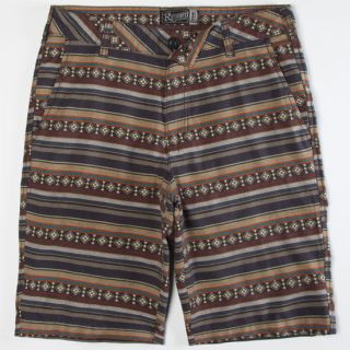 Jacquard Stripe Mens Shorts Multi In Sizes 36, 32, 31, 38, 33, 30, 34