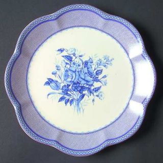 Johann Haviland Victorian Rose Salad Plate, Fine China Dinnerware   Blue Bouquet