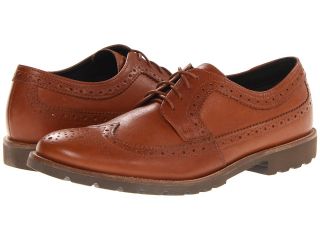 Rockport Craydyn Mens Lace Up Wing Tip Shoes (Brown)