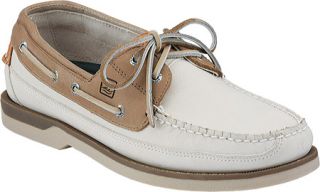 Mens Sperry Top Sider Mako 2 Eye Canoe Moc   Oyster/Taupe Moc Toe Shoes