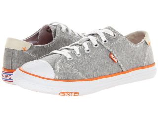 BOBS from SKECHERS Bobs   Utopia   Peace Sign Womens Shoes (Gray)