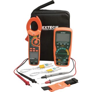 Extech Instruments Industrial DMM/Clamp Meter Test Kit, MA620 K