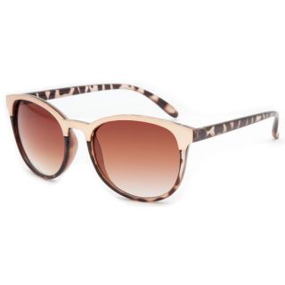 Metal Accent Sunglasses Tortoise One Size For Women 208642401
