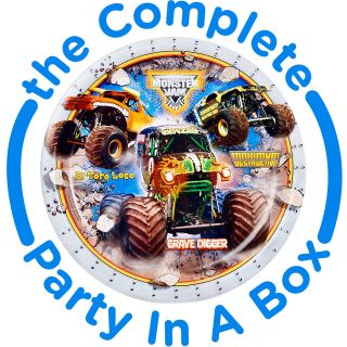 Monster Jam 3D Party Packs
