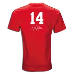 Euro 2012   Manchester United Chicharito 14 T Shirt (Red)