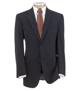 Tailored Fit Tropical Blend 2 Button Suit Plain Front Trousers JoS. A. Bank Men