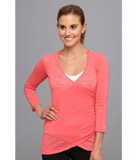 New Balance Vibe Tunic Lace Up Womens Long Sleeve Pullover (Pink)