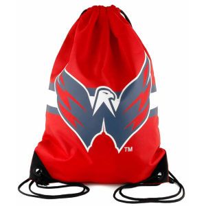 Washington Capitals Forever Collectibles NHL Team Stripe Drawstring Backpack