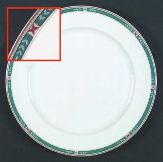 Lenox China Lake Shore Dinner Plate, Fine China Dinnerware   Decor, Turquoise Ba