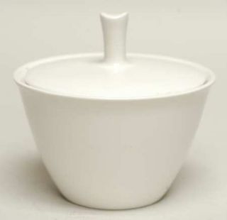 Franciscan Cloud Nine Sugar Bowl & Lid, Fine China Dinnerware   Whitestone, Whit