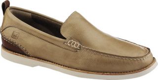 Mens Sperry Top Sider Seaside Moc Venetian   Light Tan Leather Sailing Shoes