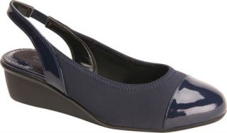 Womens Ros Hommerson Emma   Navy Stretch/Patent Casual Shoes