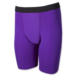 hidden Mens Compression Shorts (Purple)