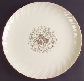Lenox China Orleans 12 Chop Plate/Round Platter, Fine China Dinnerware   Gold L