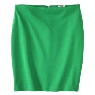 Merona Womens Ponte Pencil Skirt   Mahal Green   10