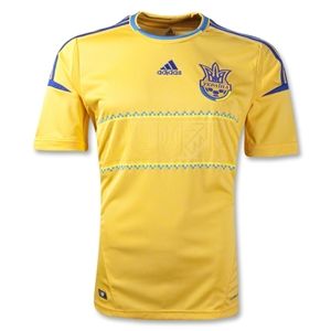 adidas Ukraine 11/13 Home Soccer Jersey