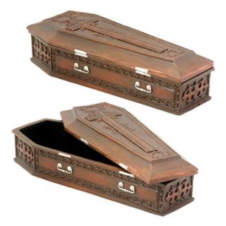 Vampire Coffin Trinket Box Multicolor   7143