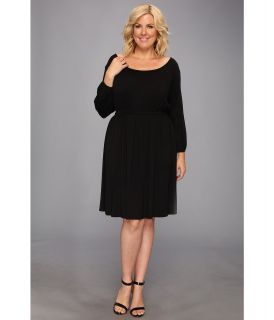 Rachel Pally Plus Size Aspen Dress White Label Womens Dress (Black)