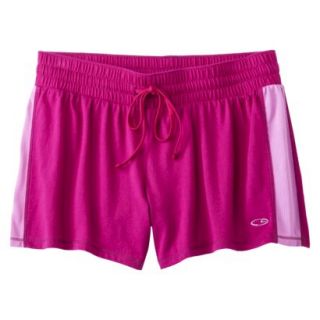 C9 by Champion Womens Jersey Short W/Mesh Inset   Pink S